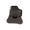  ABCSportZ Polymer Paddle Holster for Glock G19 Pistol, OWB carry, fits belts 1"- 1 1/2" width 