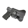 ABCSportZ TS-GH2 ABCSportZ Polymer Paddle Holster for Glock G19 Pistol, OWB carry, fits belts 1"- 1 1/2" width GH2