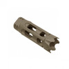  Tiger Rock Inc. MZ-AR4-FDE AR-15/.223/5.56 Custom Ported Muzzle Brake - Cerakote FDE 