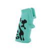 Tiger Rock Inc A2GRIPS-RGB-CAM Tiger Rock Inc. A2GRIPS-RGB-CAM CERAKOTE CAMO| AR-15/10 A2 Style Pistol Grip w/ Screw & Lock Washer| Black and Cerakote Robins Egg A2GRIPS-RGB-CAM