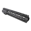  Tiger Rock Inc. FKMUS-9D AR-15 Angle D Cut Clamp On Keymod Handguard 9 Inches| Made In USA 
