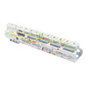 Tiger Rock Inc FMLUS-10D-WHI-SPLATTER Tiger Rock Inc. FMLUS-10D-WHI-SPLATTER CERAKOTE SPLATTER| AR-15 ANGLE CUT CLAMP ON M-LOK HANDGUARD-BASE WHI- PATTERN-RGB-RED-PNK-ORG-LEM-ZBG- MADE IN U.S.A- 10 INCH FMLUS-10D-WHI-SPLATTER
