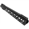  Tiger Rock Inc. FMLUS308-TC-15D AR-10/LR-308 15" M-Lok Hybrid D-Cut Handguard Rail System (Made in USA) 