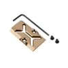 Tiger Rock Inc GCP107-TAN Tiger Rock Inc. GCP107-TAN Glock RMR Cover Plate for Glock 17/19/26 V7 - Tan GCP107-TAN