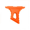Tiger Rock Inc HS002-ORG Tiger Rock Inc. HS002-ORG AR M-LOK Small Angled Hand Stop Cerakote-Hunter Orange HS002-ORG