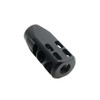 Tiger Rock Inc MBR3FT Tiger Rock Inc. MBR3FT AR-10 / LR-308 Flat Tanker Ported Steel Muzzle Brake 5/8X24 BLACK NITRIDE (Made In USA) MBR3FT