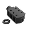 Tiger Rock Inc MBR63+JN3 Tiger Rock Inc. MBR63+JN3 AR-10/LR-308 Barrett Style Muzzle Brake w/ Jam Nut (MADE IN USA) MBR63+JN3