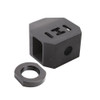 Tiger Rock Inc MBRH3 Tiger Rock Inc. MBRH3 AR-10/LR-308 HEX Compensator 5/8"x24 Thread Pitch MBRH3