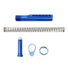 Tiger Rock Inc ST007MBL Tiger Rock Inc. ST007MBL 223/5.56 Rifle M4 Six Position Buffer Tube Kit -Mil-Spec - Blue ST007MBL