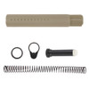  Tiger Rock Inc. ST007P(T-K-FDE)-NO-T-OS AR-15 .223/5.56 Complete Dimpled Pistol Buffer Tube Kit- NO FOAM- Cerakote FDE 