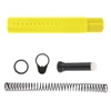 Tiger Rock Inc ST007P(T-K-LEM)-NO-T-OS Tiger Rock Inc. ST007P(T-K-LEM)-NO-T-OS AR-15 .223/5.56 Complete Dimpled Pistol Buffer Tube Kit- NO FOAM- Cerakote Lemon Zest ST007P(T-K-LEM)-NO-T-OS