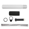 Tiger Rock Inc ST007P-WHI Tiger Rock Inc. ST007P-WHI AR-15 .223/5.56 Complete Pistol Bright White Buffer Tube Kit - Cerakote Bright White ST007P-WHI