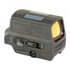 Holosun Technologies Holosun HE512T-GR Enclosed Reflex Sight - Multi-Reticle Green Dot for Precision Shooting with 50,000 Hours Battery Life, black and green sight with solar panel, compact and durable design.