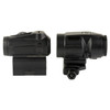 Sig Sauer SORJMSR101 ROMEO-MSR GEN II Red Dot Sight with J3 Magnifier, durable and versatile optics for firearms with two black tactical sight devices shown, one with a J3 magnifier attachment.