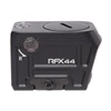 Viridian Weapon Technologies - 981-0107 - Viridian Rfx44 Compact Grn Dot Rmr, image of a compact green dot reflex sight with a sleek black design for firearms.
