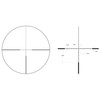 Trijicon - AT1240-C-2800002 - Trijicon Ascent 3-12x40 Bdc Target rifle scope with reticle design showing target measurement details for precision shooting.