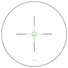 Trijicon Credo 1-6x24 Sfp Bdc Green, product image of a riflescope with a green illuminated reticle and adjustable zoom, designed for tactical shooting.