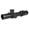 Trijicon Credo Hx 1-10x28 Ffp Moa rifle scope, black optic with adjustable turrets and magnification rings.