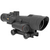 Trijicon - TA110-C-100492 - Trijicon Acog 3.5x35LED .223 Grn Chv, tactical rifle scope with matte black finish and adjustable mount for precision targeting.