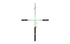Trijicon - TA31-C-100552 - Trijicon Acog 4x32 223 Grn Xhr W/rmr, image showing the reticle of the riflescope with green crosshairs and measurement markings.