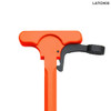  Tiger Rock Inc. CH223-ORG-LATCH Tactical Charging Handle - Cerakote Hunter Orange - with LATCH OPTION 