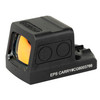 Holosun Technologies Holosun EPS-CARRY-GR-6 Optic, Compact 6 MOA Green Dot for Precision Shooting, shown with a reflective orange-green illuminated reticle