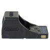Holosun Technologies Holosun SCS-MP2-GR Green Solar Charging Sight for Smith & Wesson M&P 2.0, a compact, battery-free, waterproof firearm sight with a multi-reticle system, featuring solar panels and a sleek black design.