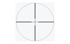 Riton Optics 3 Primal 3-9x40 EER Rifle Scope - Extended Eye Relief, Waterproof & Shockproof, reticle with crosshairs and target marks in a circular design.