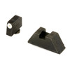 AmeriGlo GL-411 Tritium Sights Set for Glock MOS, suppressor height co-witness optics, with sight mounting hardware