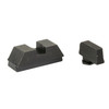 AmeriGlo GL-453 Premium Sights for Glock 43X/48 with Holosun 407/507K, black sight mounts, enhanced accuracy and performance.