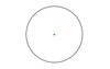 Trijicon MRO-C-2200346 Miniature Rifle Optic - Advanced Waterproof Reflex Sight with 2 MOA Green Dot & 1/2 MOA Adjustments, green illuminated reticle in a circular lens