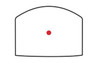 Sig Sauer SORX1630 ROMEO-X Red Dot Sight with Innovative SIG-LOC Mounting System, image showing the sight with a red dot aiming point on a white background.