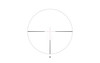 ATHLON 214108 Helos BTR GEN2: Affordable Long Range Scope with Illuminated Reticle & Locking Turrets, crosshair view through the scope