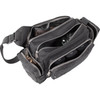 Bulldog Cases BDT404B, tactical and durable black camera bag with multiple zippered compartments for storing camera gear, accessories, and lenses.