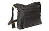 Bulldog Cases BDP-081 Durable Polyurethane Firearms Transport & Storage Case with Pistol Holster, black polyurethane firearm case with multiple zippered compartments, adjustable shoulder strap, and exterior front pocket.