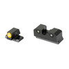 XS Sights R3D Night Sights for Smith & Wesson M&P, dual-illuminated Tritium night sights with easy installation, SW-R206P-6N.