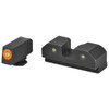 XS Sights GL-R012P-6N XS R3D SGHT FOR GLK SMALL FRAME ORN XSSGL-R012P-6N