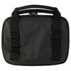 Vertx 5709-IBK VTAC Single Pistol Pouch - Compact 2 Pistol & 5 Magazine Carrier, 420D Nylon Ripstop, black tactical firearm carrying case with sturdy handle and secure zipper closure.