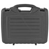 Plano 140402 Heavy-Duty Storage Box, durable and reliable tool organizer for ultimate protection, with a sturdy black exterior and a secure handle for easy transport.