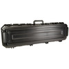 Plano All Weather 52-inch Rifle Wheeled Gun Case - Heavy-Duty Firearm Protection with Dri-Loc Seal & Lockable Latches, sturdy black hard case with wheels and handle for secure transportation of rifles.