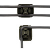 Magpul Industries MAG1296-ODG Wire Control Kit (WCK) - Ultimate M-LOK Cable Management Solution for Rifle Lights & Lasers, close-up of the cable management system securing wires on a rifle rail.