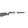 Magpul Industries Magpul Hunter X-22 Takedown Chassis for Ruger 10/22, gray ergonomic rifle stock with M-LOK compatibility and adjustable features, separated from the firearm with a white background.