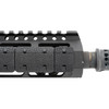 Magpul Industries Magpul M-LOK Type 2 Half Slot Rail Covers - Black, low-profile, customizable hand guard accessories for firearm rail system.