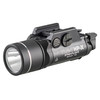 Streamlight 69167 TLR-1 HP-X Multi-Fuel Tactical Light - 1000 Lumens & 53000 Candela with Customizable Switches for Firearms, black tactical gun flashlight with focused beam and mounting system.