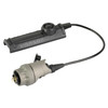 Surefire DS-SR07-TN Waterproof Switch Assembly for Scout Light, remote tape and push button switch with black and grey exterior design.