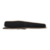Legend Outdoor Gear PEG300-DE 52" Shotgun Case, black exterior with beige trim, soft lining for safety, durable polyester materials, and zipper closure for secure carrying.