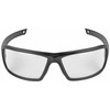 Walker’s GWP-IKNFF2-CLR sunglasses, black frame with clear lenses for eye protection and UV blocking.