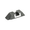 GLOCK SP04204 Steel Sights - Enhanced Rapid Target Acquisition for G20, G21, G29, G30 Models, a black metal sight with a white outline for quick target acquisition.