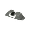 GLOCK SP04204 Steel Sights - Enhanced Rapid Target Acquisition for G20, G21, G29, G30 Models, black steel sight with white highlighted accents for quick target recognition.