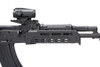Strike Industries SI-AKM-KP9-POLY-HG-BK Polymer Handguard for AKM and KP-9, black tactical firearm handguard for improved grip and protection.
